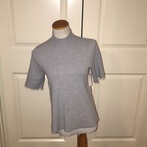 Moth by Anthropologie Gray Turtleneck Sweater